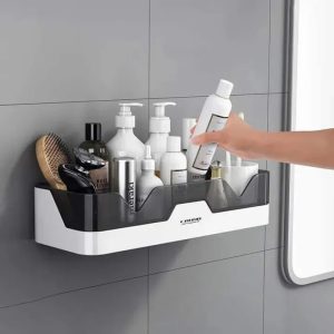 Premium Bathroom Corner Shelf | Shower Gel & Shampoo Holder | Storage Rack Organizer